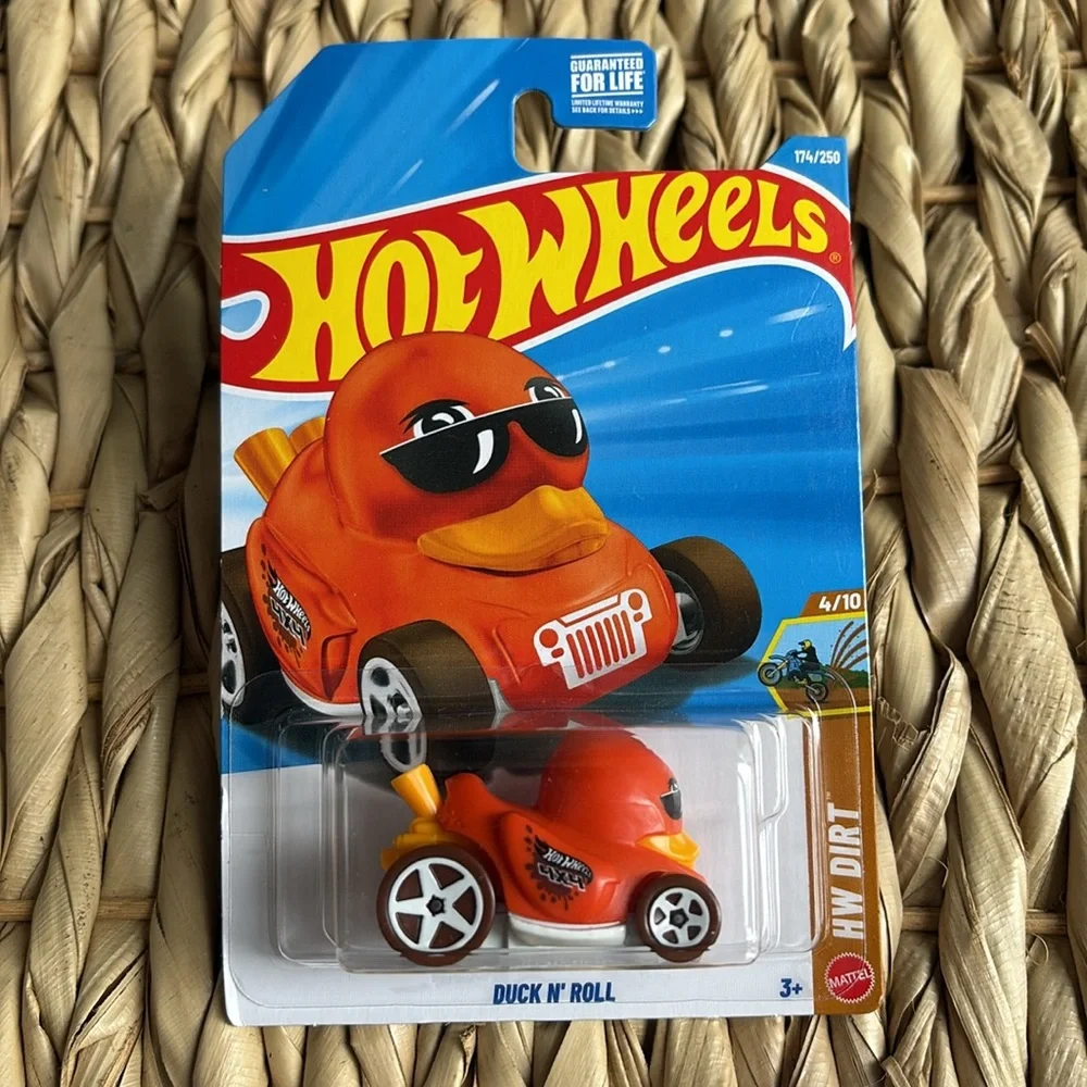 Duck N' Roll Orange Toy Car Hot Wheels Diecast Vehicle HotWheels Rod New 2026